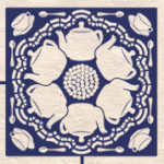 Dutch Tile Tea Towel