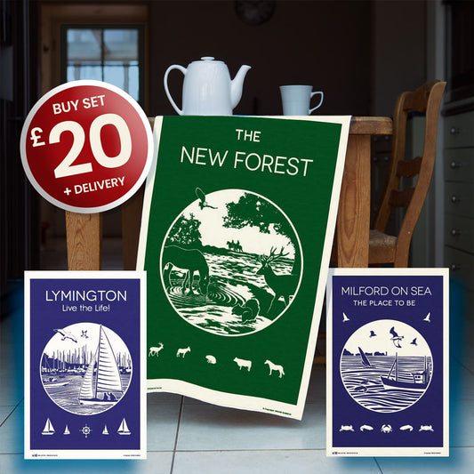 Local Tea Towel Set