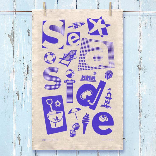 Seaside Tea Towel