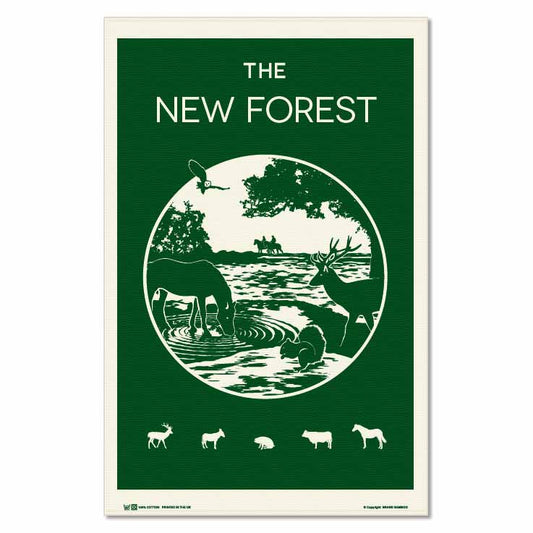 New Forest Tea Towel