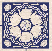 Dutch Tile Tea Towel Detail 1